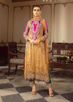 03-Piece Lawa Tissue Embroidered Suit | Ready To Wear