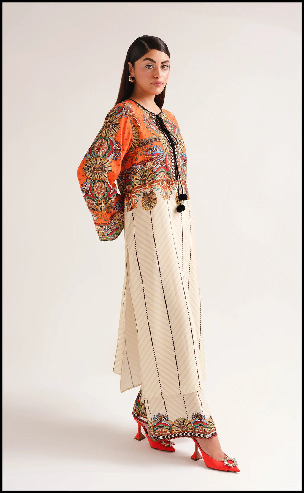 02-Piece Printed lawn Suit - Ready To Wear