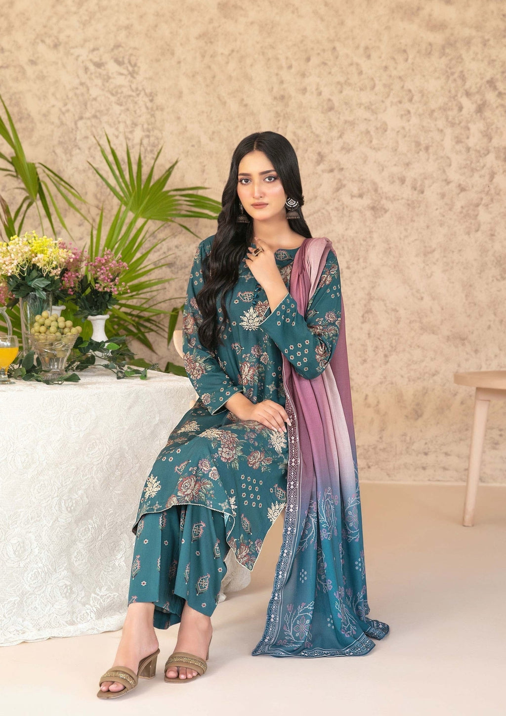3-Piece stitched Digital Printed Staple Collection