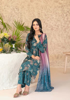 3-Piece stitched Digital Printed Staple Collection