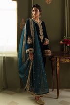 Baroque Velvet  dress