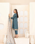 3-Piece stitched Digital Printed Staple Collection