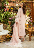 03-Piece Cotton Suit With Embroidery - Ready TO Wear