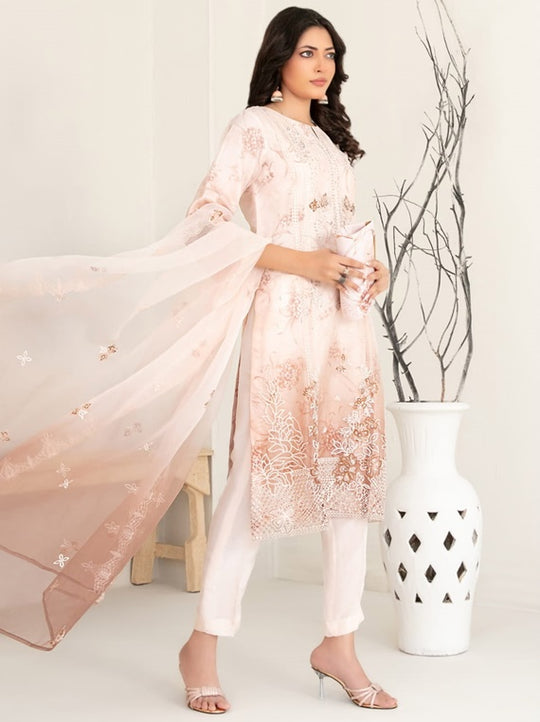 Mulan By Tawakkal Embroidered Organza Collection 2025