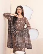 Stylish 3-Piece stitched Digital Printed Staple Collection