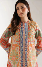 02-Piece Printed lawn Suit - Ready To Wear