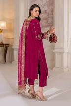 3 Piece Stitched Valvet suit
