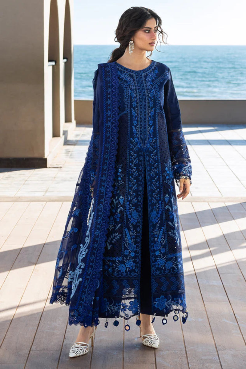03-Piece Lawn Suit With Embroidery - Ready To Wear