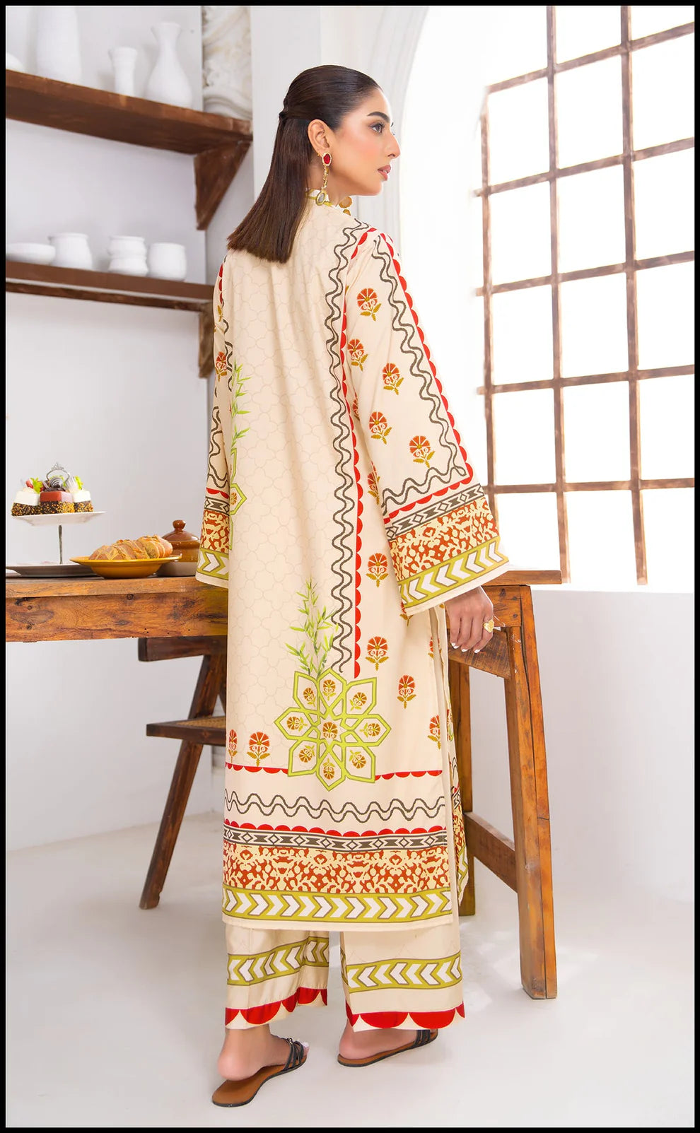 02-Piece Printed lawn Suit - Ready To Wear