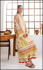 02-Piece Printed lawn Suit - Ready To Wear