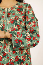 03-Piece Printed Lawn Suit - Ready To Wear