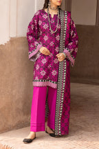 03-Piece Printed Lawn Suit - Ready To Wear