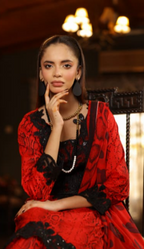 03-Piece Printed Lawn Suit - Ready To Wear