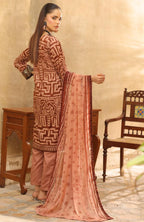 03-Piece Printed Lawn Suit - Ready To Wear