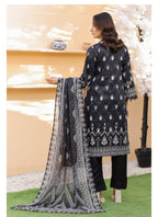 03-Piece Lawn Suit With Embroidery - Ready To Wear