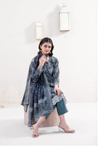 03-Piece Printed Lawn Sit - Ready To Wear