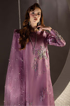 03-Piece Cotton Suit With Embroidery - Ready To Wear
