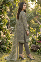 03-Piece Printed Lawn Suit | Ready To Wear