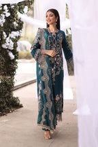 03-Piece Embroidered Chikankari Suit | Raedy To Waer