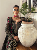 03-Piece Chiffon Suit With Embroidery | Ready To Wear