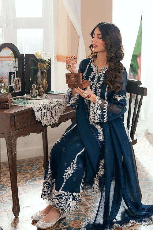 03-Piece Embroidered Chiffon Suit | Ready To Wear