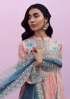 3 Piece Printed Lawn With Chiffon Dupatta
