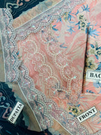 3 Piece Printed Lawn With Chiffon Dupatta