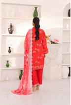 03-Piece Chikankari Suit - Ready To Wear