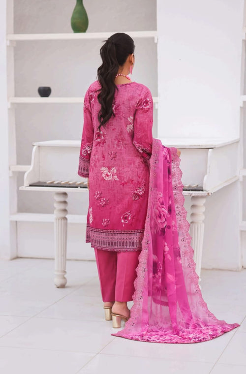 03-Piece Chikankari Suit - Ready To Wear