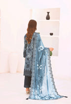 03-Piece Chikankari Suit - Ready To Wear