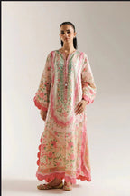 02-Piece Printed Lawn Suit - Ready To Wear
