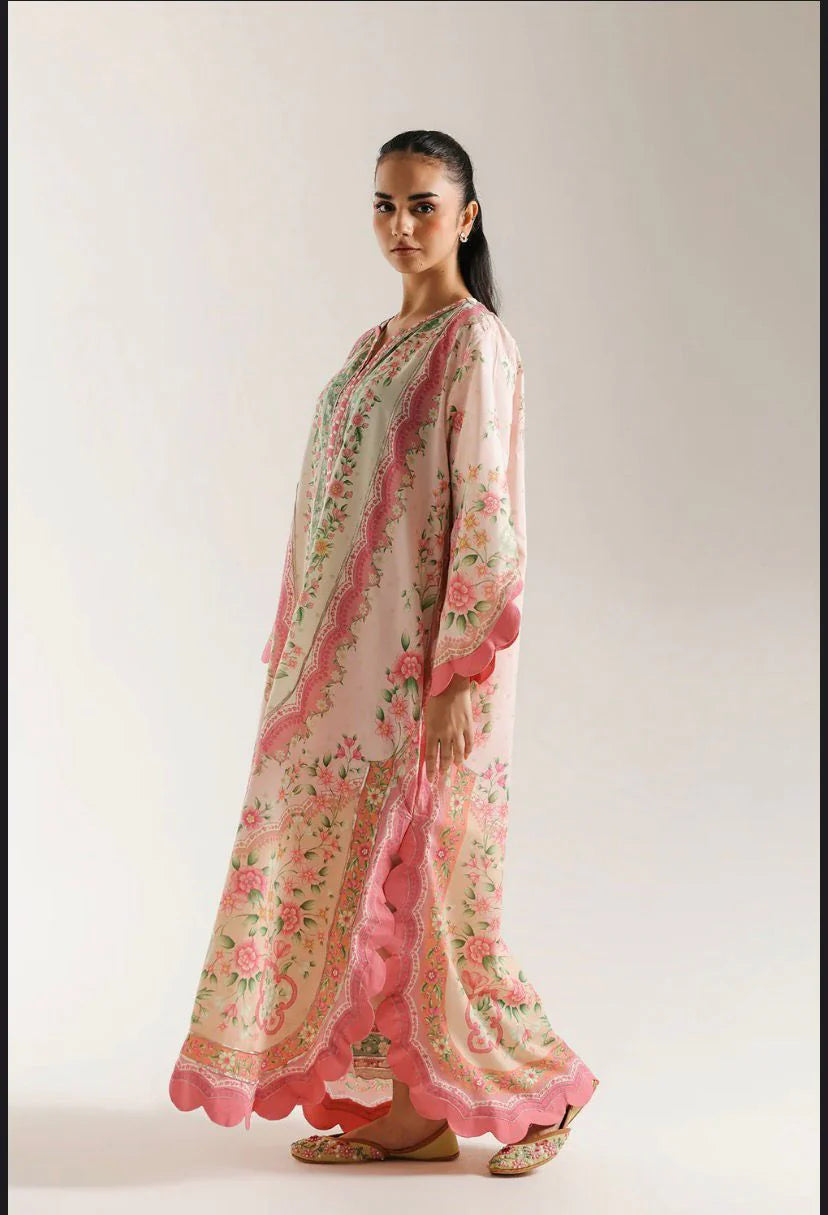 02-Piece Printed Lawn Suit - Ready To Wear