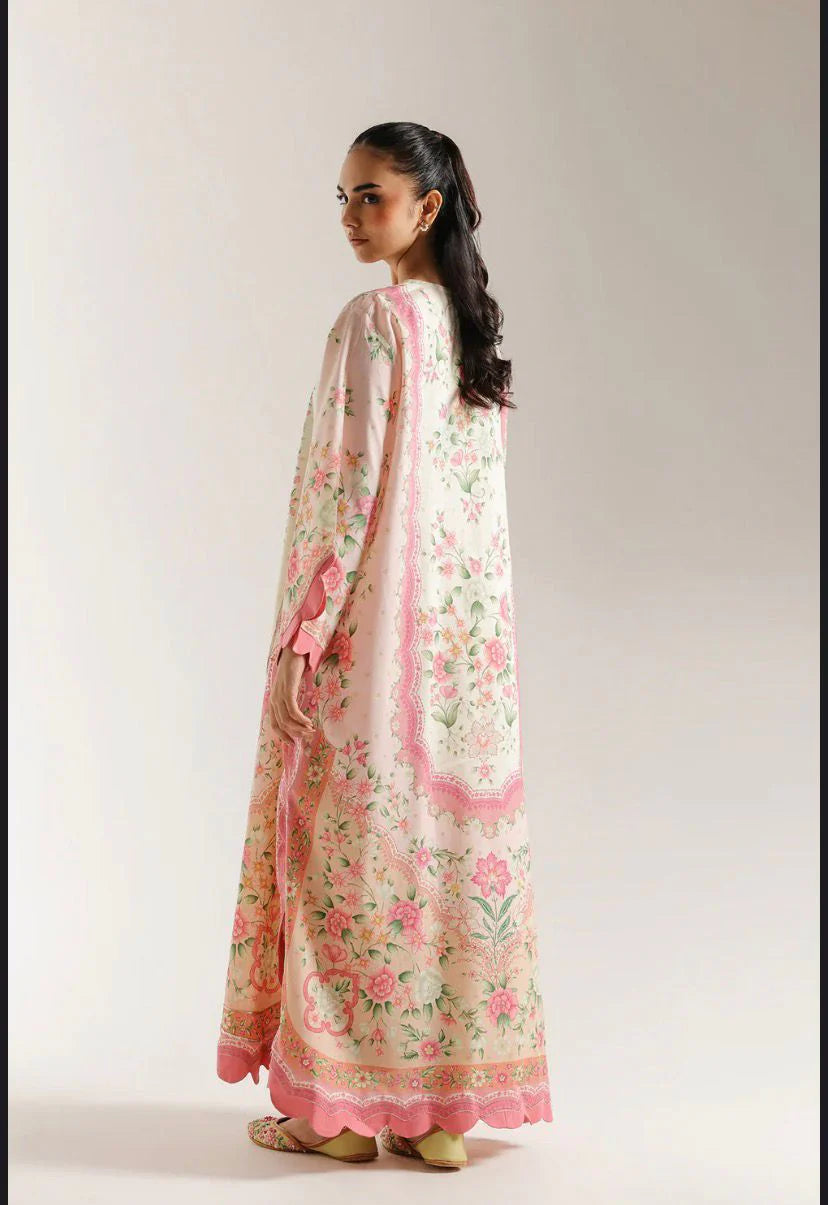 02-Piece Printed Lawn Suit - Ready To Wear