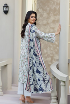 03-Piece Printed Lawn Suit - Ready To Wear