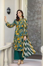 03-Piece Printed Lawn Suit - Ready To Wear