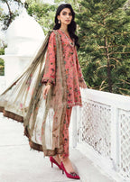 3  Piece Stitched Lawn suit - Ready to Wear