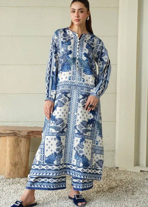 02-Piece Printed lawn Suit - Ready To Wear