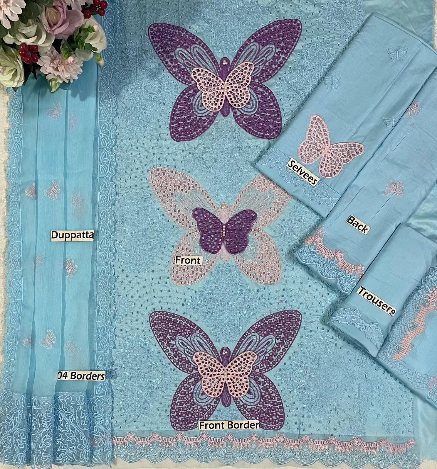 3 Piece Ready To Wear Luxury Lawn
