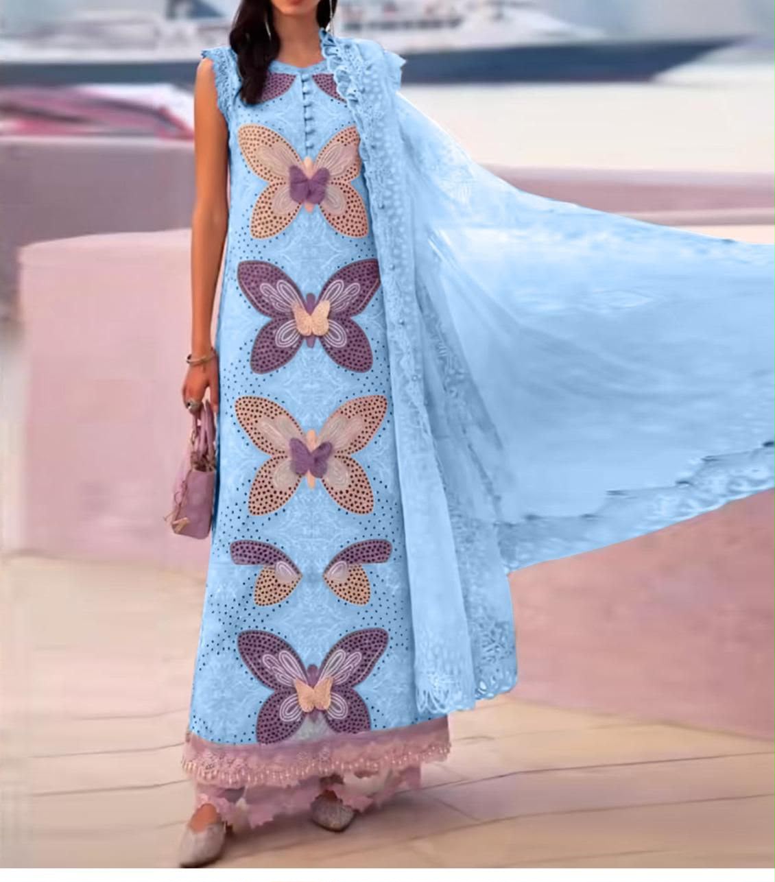 3 Piece Ready To Wear Luxury Lawn