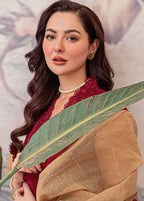 03-Piece Cotton Embroidered Lawn Suit Ready to Wear